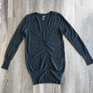 H&M black cardigan